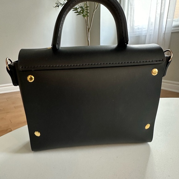 Przywara Strzałka Gold Baby Leather Black Bag - Picture 5 of 8